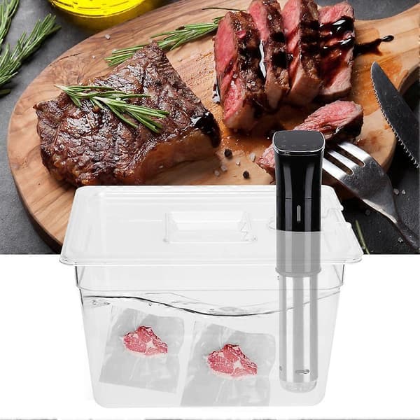 Sous Vide Beholder 11L med Låg til Præcisionsmadlavning-FX-