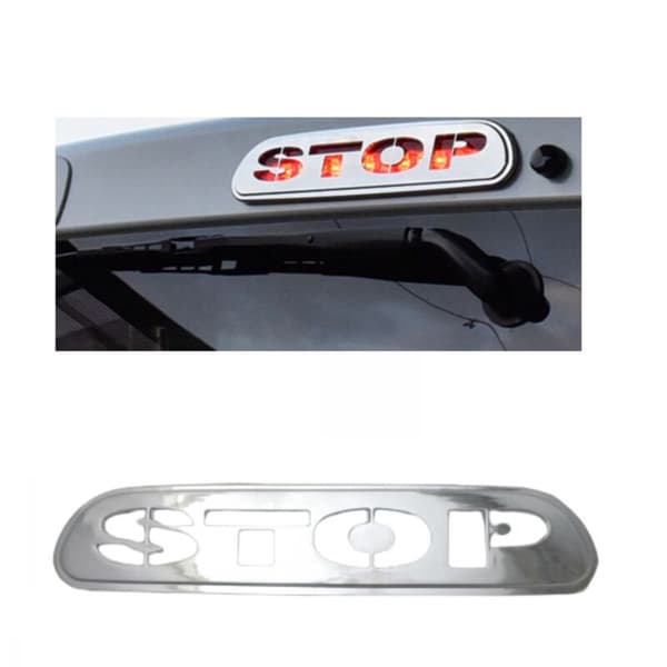 For HIACE 2008-2016 STOP High-mounted Brake Light Sequins Car Decor Sticker Lamp Head Accessories