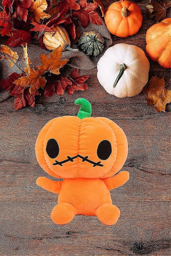 Halloween Legetøj Plys Græskar Dekoration