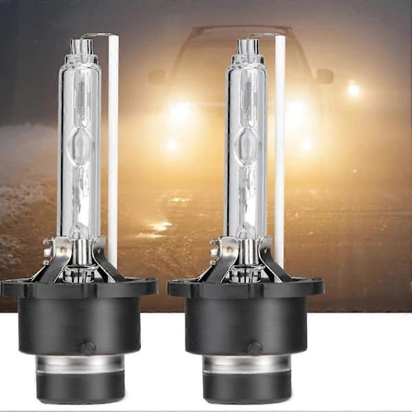 2 pcs D4S 6000K 35W Car Front Headlight Xenon Bulb Replacement Lamps