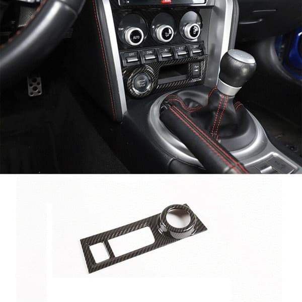 Car Central Ignition Button Frame Trim Sticker for Brz 86 2012-2020