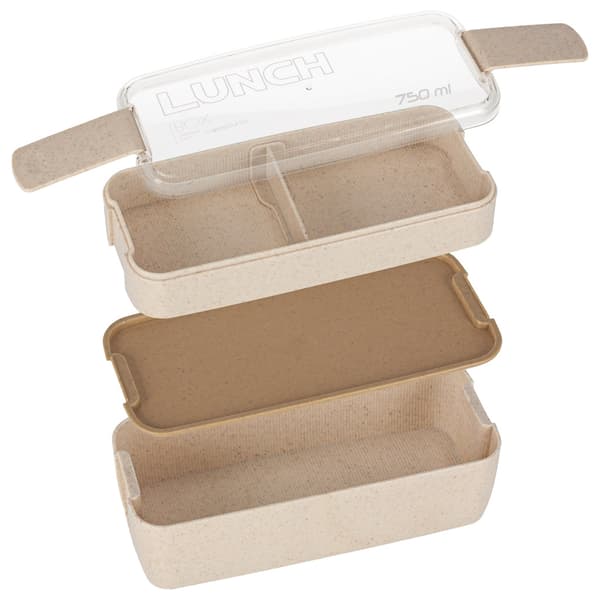 Madkasse 750 ml beige 440