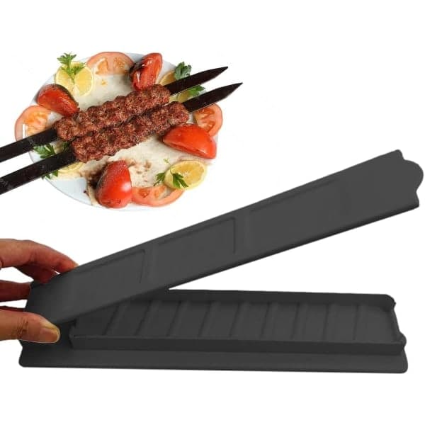Kebabprodusent Spyd, 28 cm lang presseform Kabab Maker Press