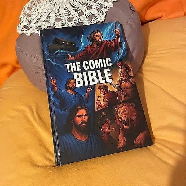 2025 New Comic Book Bible Action Illustration Gift