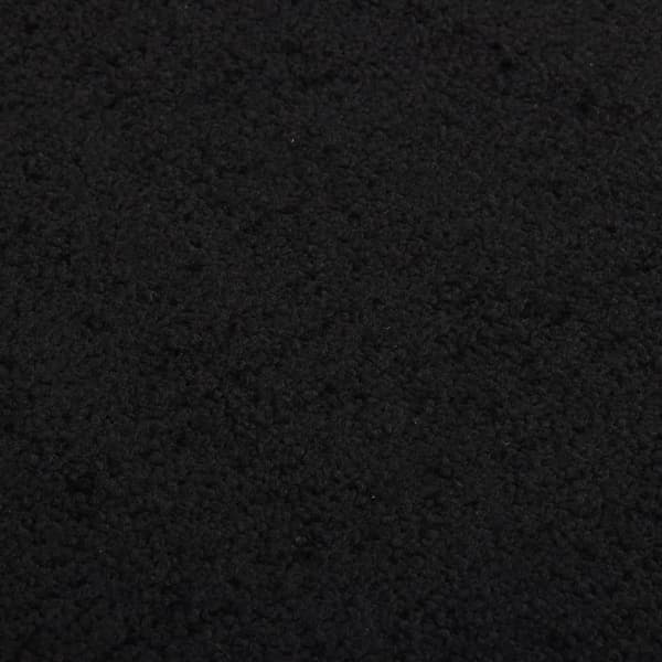 vidaXL Dørmåtte sort 80x120 cm Svart black