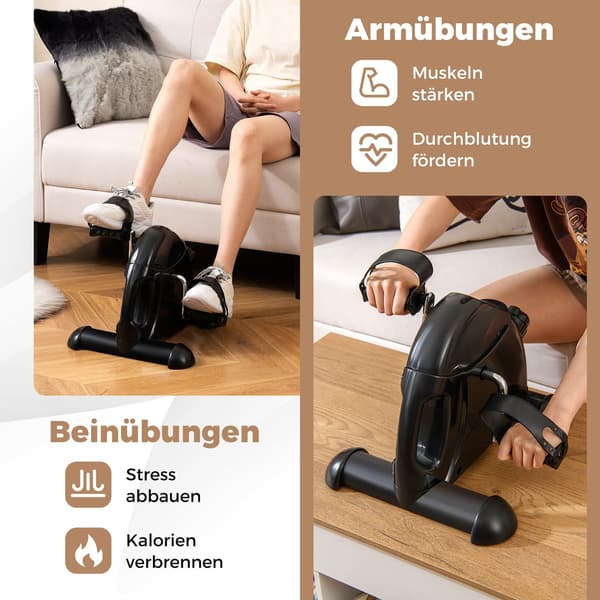 Mini-trimsykkel med LCD-skjerm for armer og ben
