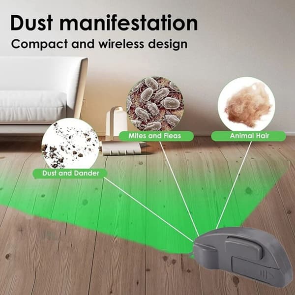 2-pack Vacuum Cleaner Dust Display LED Light Cleans Hidden, Pet Hair Accessories C