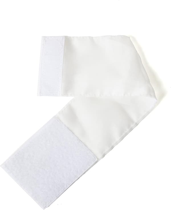 Dørgardinpanel Elegant Solid Stanglomme Gennemsigtig Voile Panel 54x40 Tommer til Snøre Franske Døre og Vinduer - 1 Panel, Hvid