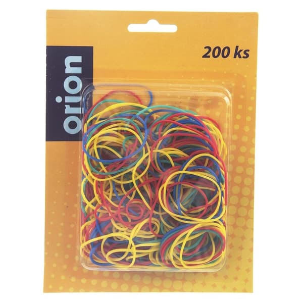 Färgglada gummiband 200 st för förvaring och organisering