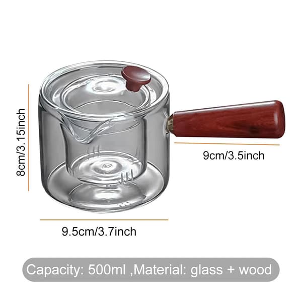Glass tekanne