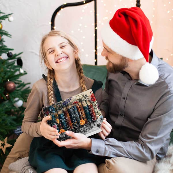 Jul-blindbox nedräkningskalender akrylbok G G