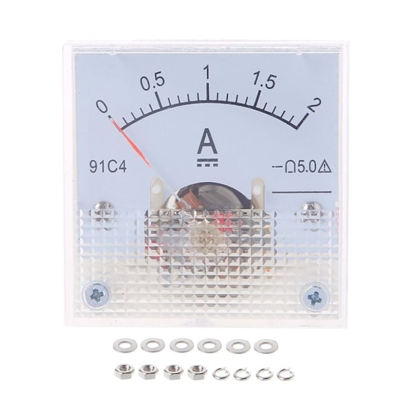DC Ampere Meter Analog Panelmätare 0-30MA 0-1A