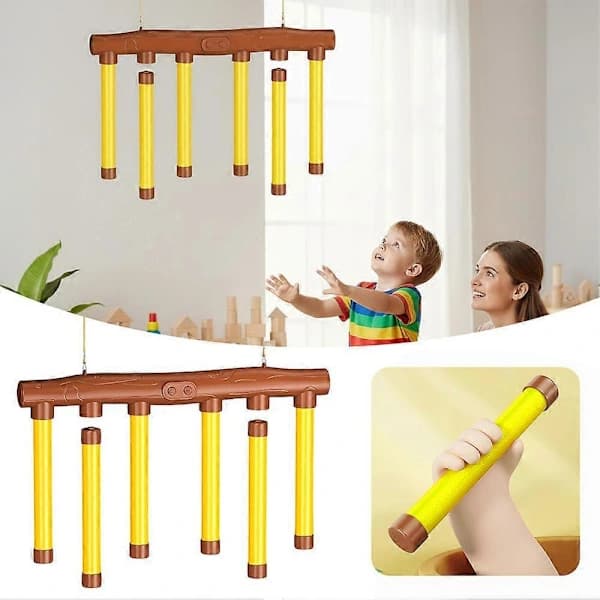 Fun Catch Stick Game - Eye-Hand Coordination Training Toy, Interactive Game for Parents and Children 4-12