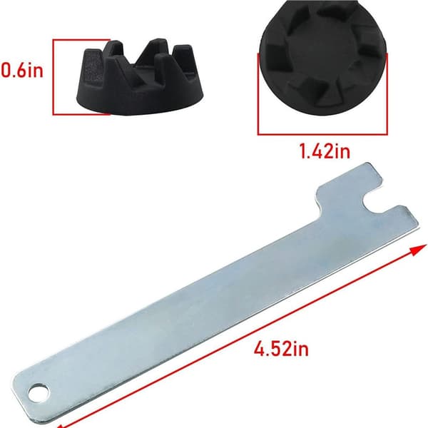 Drivhjul WP9704230VP Tilbehør for soyamelkmaskin/mikser/kvern 2,6 cm