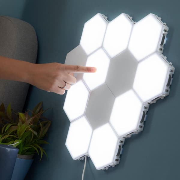 Skab stemning med smarte LED-paneler! Vit white