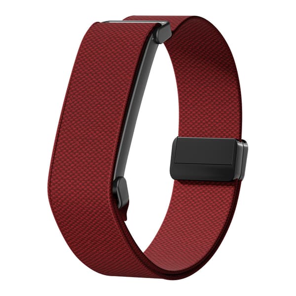 Klockarmband för Google Fitbit Air, elastiskt nylonband med magnetiskt spänne vinrött-FX- wine red one size one size wine red