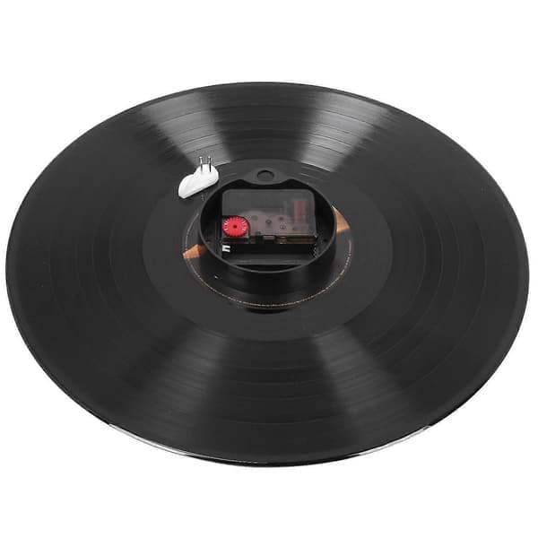 European Retro Ultra-Quiet Clock Vinyl Record Personalized Wall Clock Cafe Bar Decorative Wall Clock