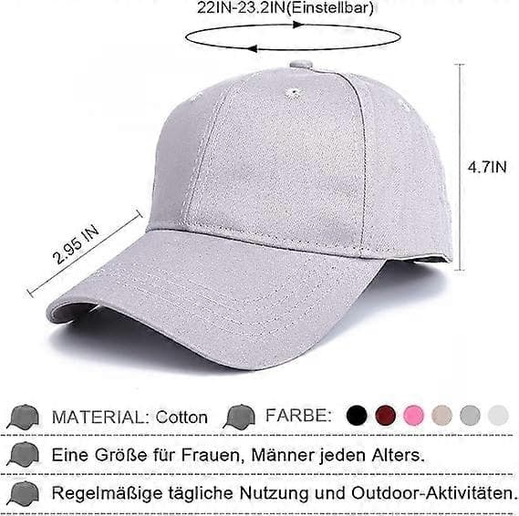 Baseballcaps i bomull unisex golf