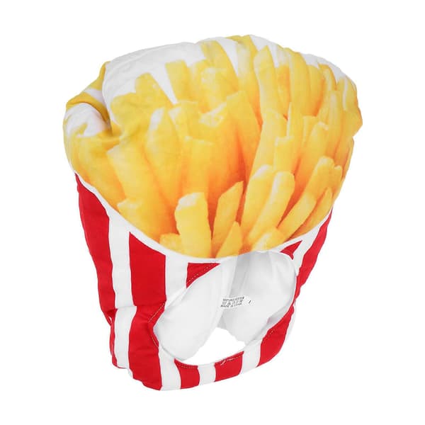 Kul Pommes Frites Kostymehatt for Karnevalsfest Hodeplagg