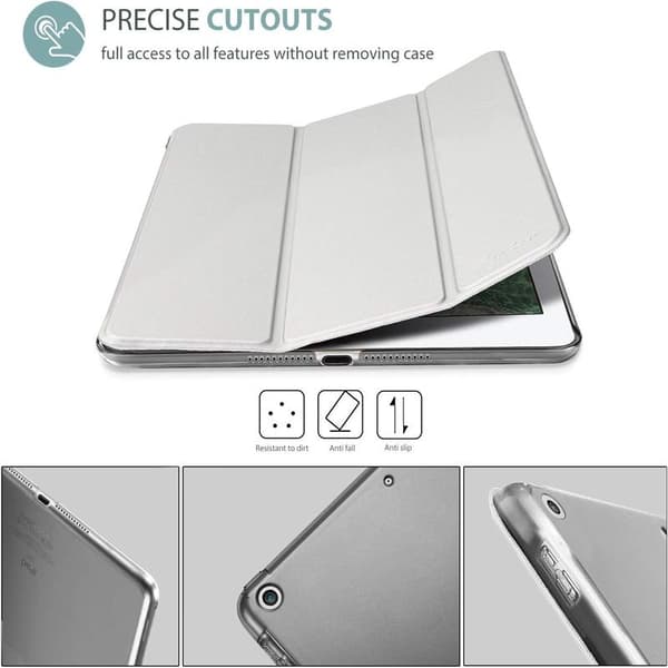 Smart Case for iPad 9.7 inch iPad 6th/5th Generation 2018 2017 (Model: A1893 A1954 A1822 A1823), Ultra-thin Lightweight