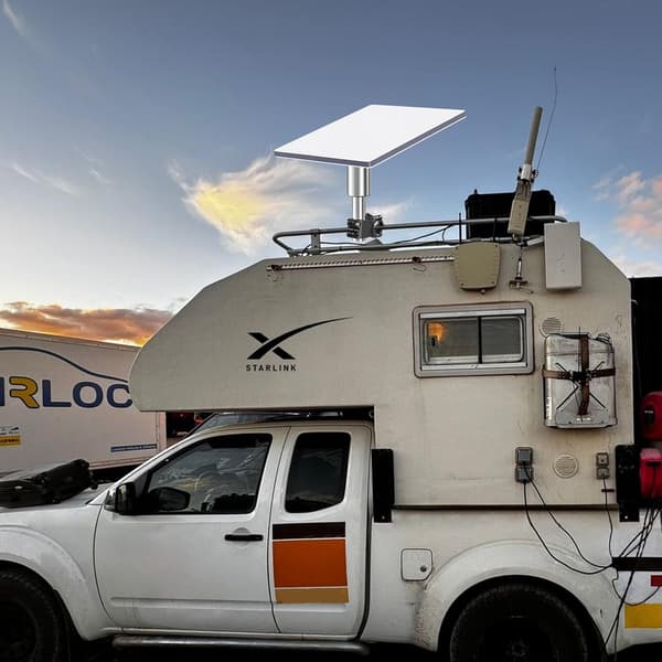 Starlink Mini RV-beslag, Mini Starlink RV-tilbehør i aluminiumslegering, Starlink satellitinternet...