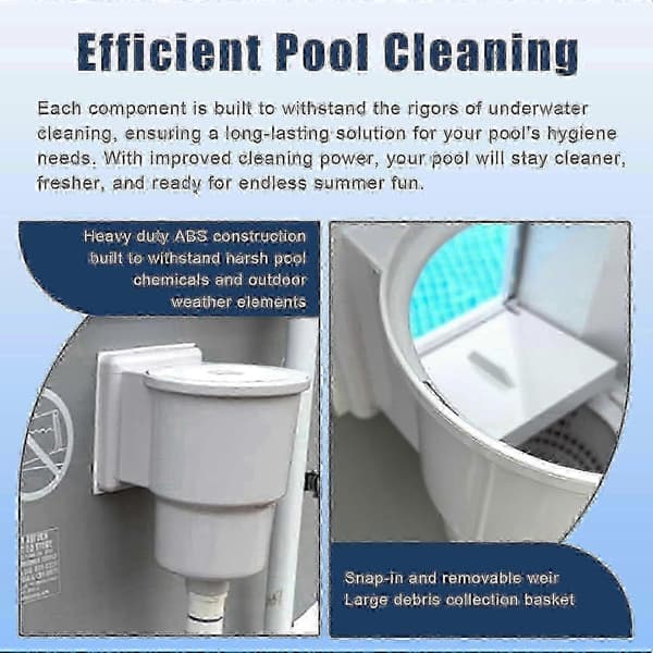 Standard Pool Skimmer SP1091LX for Hayward Dyna-Skim 6'