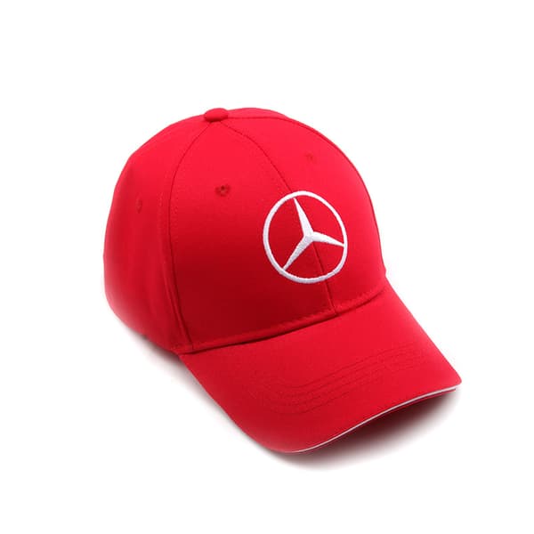 Benz original baseballcaps, unisex, rød
