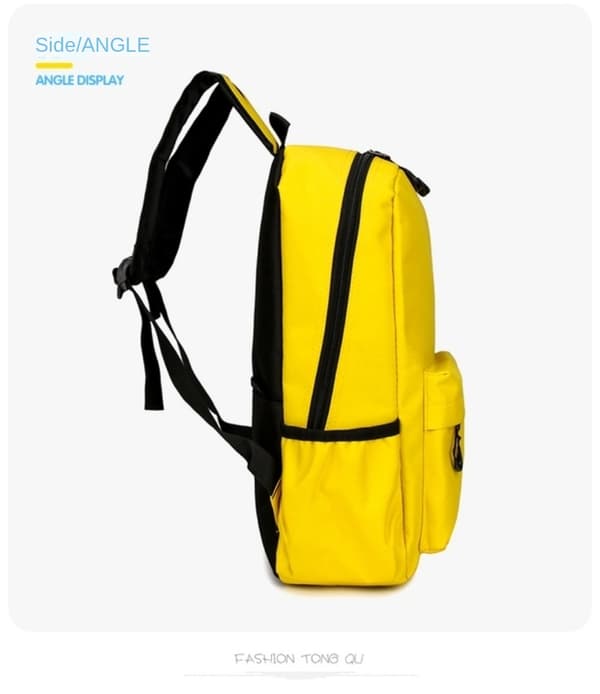 Garten of Banban Student Backpack Yellow Three-Piece Set