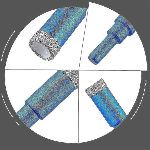 12 mm diamantbor til tørboring i granit, marmor, fliser, glas