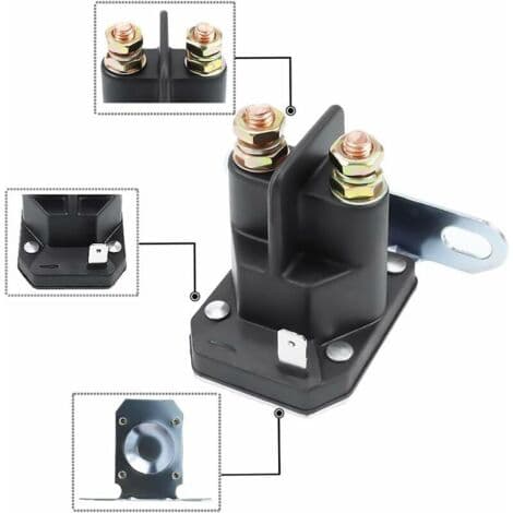 812-1211-211 12 V 3-polet strømrelésolenoid