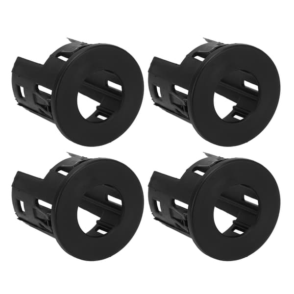 4 Pcs Parking Sensor Brackets 5LS52TZZAA Front Rear Bumper Parking Sensor Trim Replacement for Dodge Ram 1500 2014‑2018