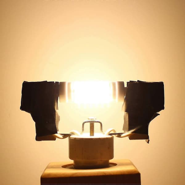2 LED-lampor R7s 15x78mm 5W Varmvit 3000K 220V Energiklass A+