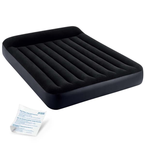 Oppblåsbar luftmadrass 203x152 cm dobbeltseng INTEX 64143