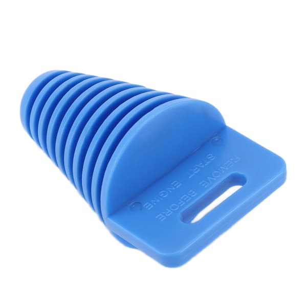 Motorcycle Exhaust Pipe Plug Rubber Packing Wash Plug Blue Waterproof Exhaust Silencer Plug