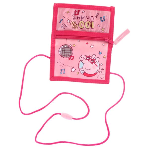 Plånbok Barnplånbok 14x10cm PIPA7000 PEPPA PIG GRETA GRIS ROSA R