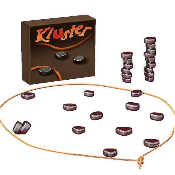 Kluster Magnet Skill Game Magnetic Stones Party Game at spille med familievenner