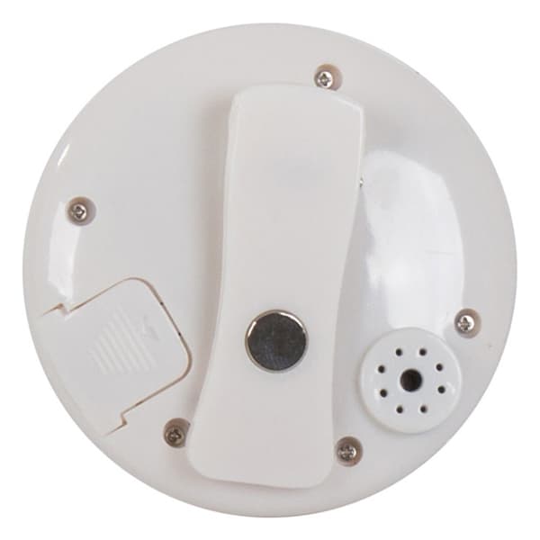 Digital køkkentimer med LCD-display og magnet hvid white