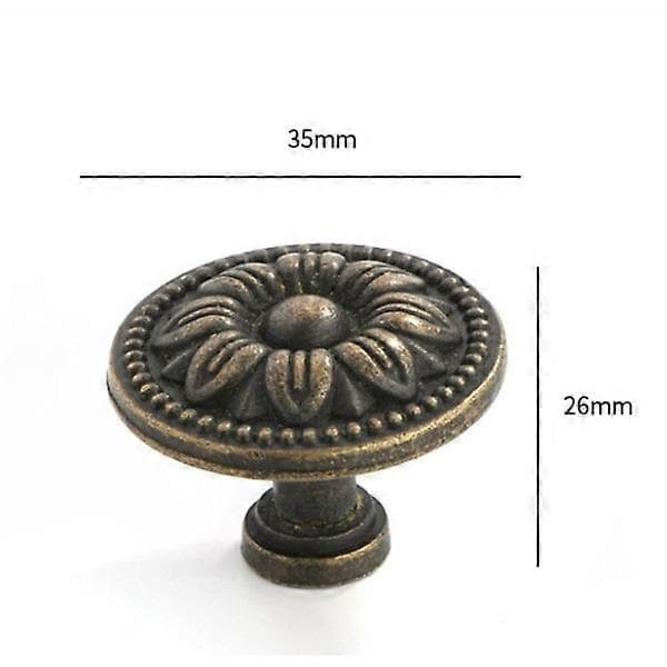 Cabinet Handle Drawer Handle with Screws 5-pack Bronze Bronze