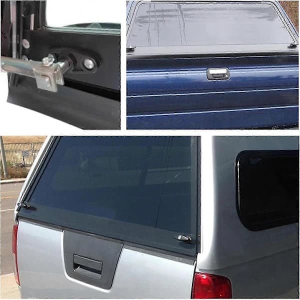T-Handle Lock for Truck Cap, Camper Shell, Keyed Alike, Universal Fit