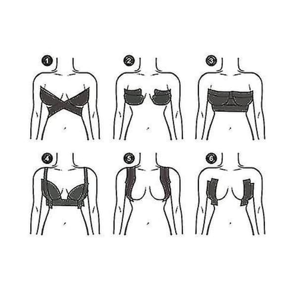 Bröstbindningstejp Trans Tejp för Bröst Ftm Transtape Kroppstejp, Bröstlyftstejp för Din Outfit Klänning, Topp