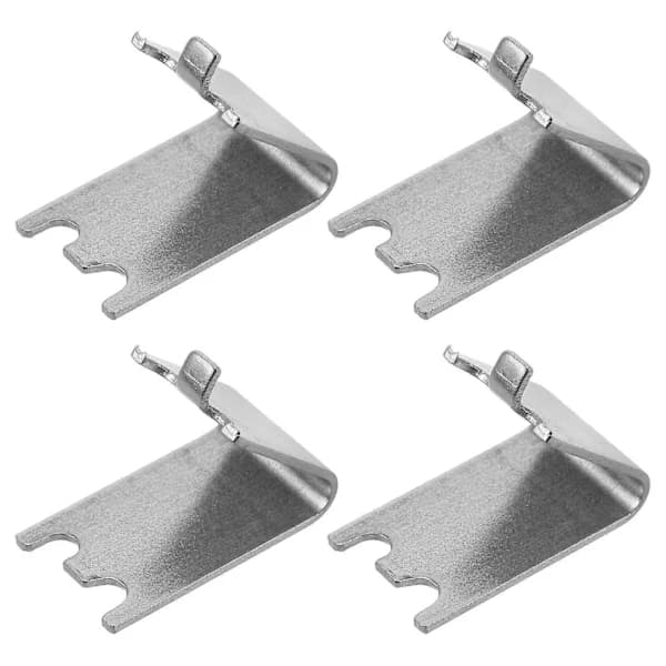 4 st Universal Refrigerator Shelf Clip Freezer Shelf Support Replacement Shelf Buckle Clip Shelf Clip For Refrigerator Cooler Shelf Support Hook Clip