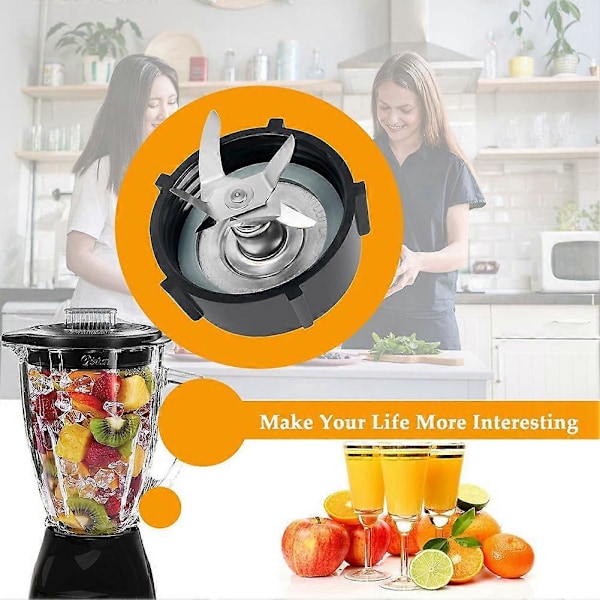 Reservdelar för Oster Osterizer Blender med 4902 Blender Jar Bottom & 6 Point Fusion B