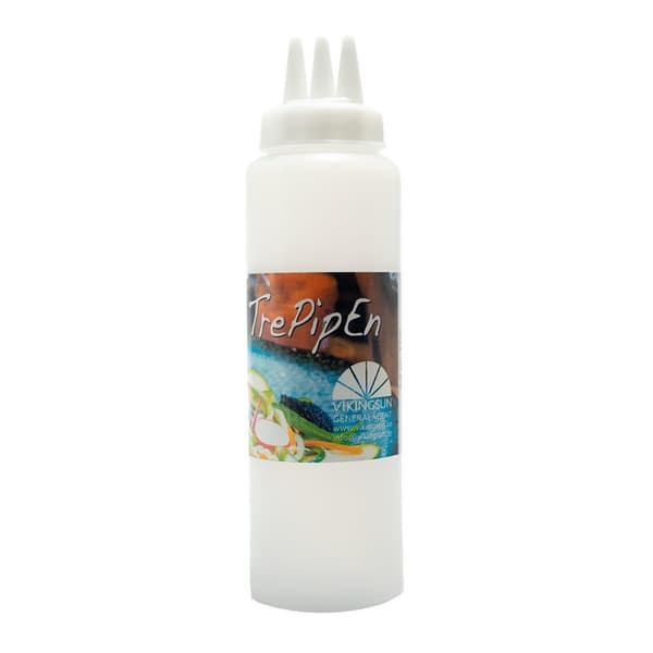Satake Trepipen-kastikepullo, 3 nokkaa, 25 cl Transparent transparent