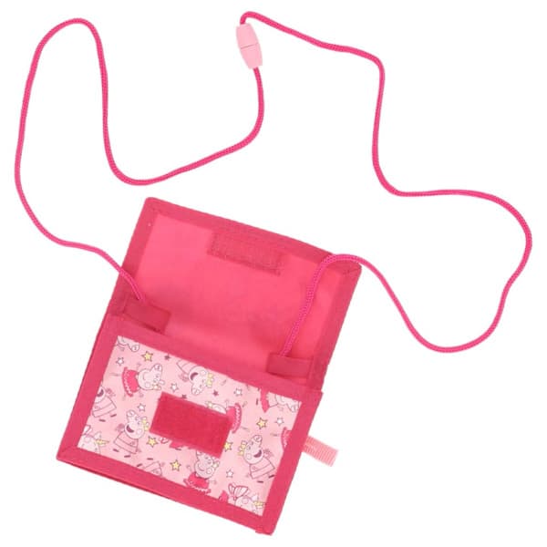 Lompakko Lasten lompakko 14x10cm PIPA7000 PEPPA PIG GRETA GRIS ROSA R