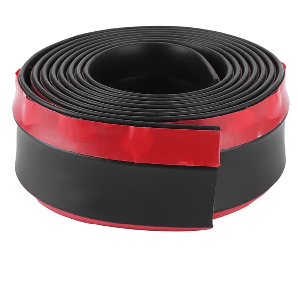 Universal Front Bumper Anti-kollisionsliste Splitter Beskyttelse Bil Gummi Beskyttelse