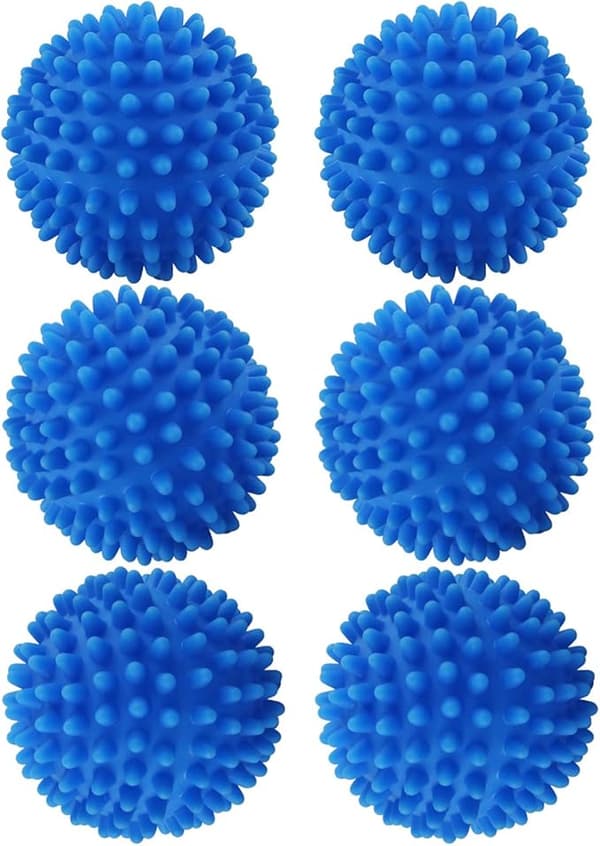 6 vaskebolde, tørrebolde, rensebolde, vaskeba