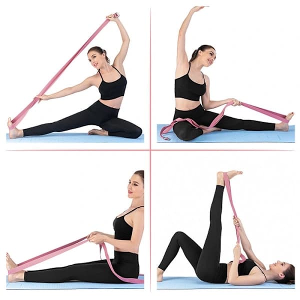 Long Resistance Bands for Women and Men, Fabric Bands for Pull-Up Assistance, Elastic Bands for Legs, Thighs, Hips, Squats, Training