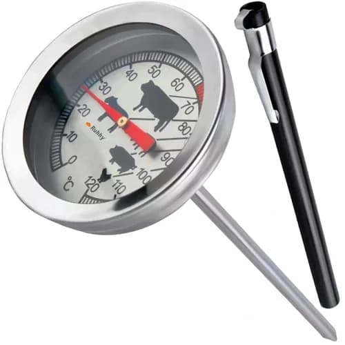 Stegetermometer | Analogt Kødtermometer Rustfrit Stål