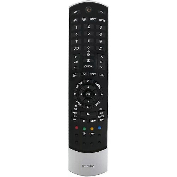 Ny CT-90405 75028483 TV-fjärrkontroll för Toshiba 40TL938G 46TL933F 40TL938F