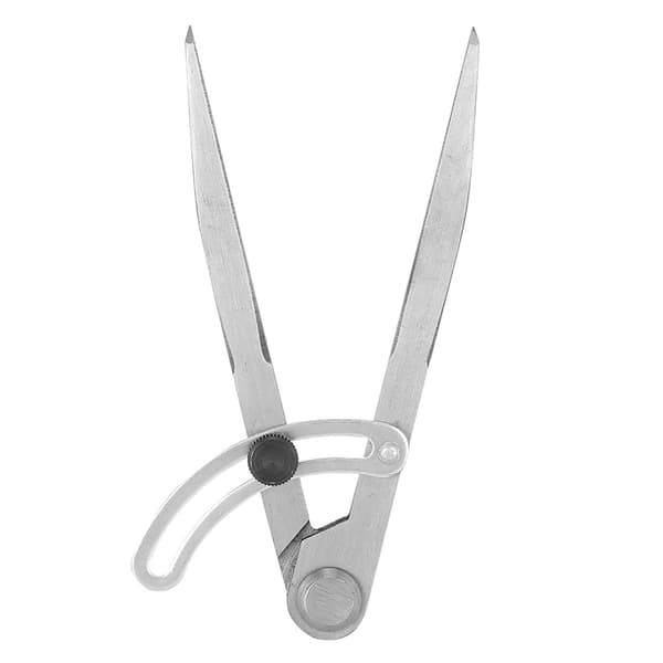 Leather Craft Compass Steel Adjustable Distance Edge Creaser DIY Tool 155mm